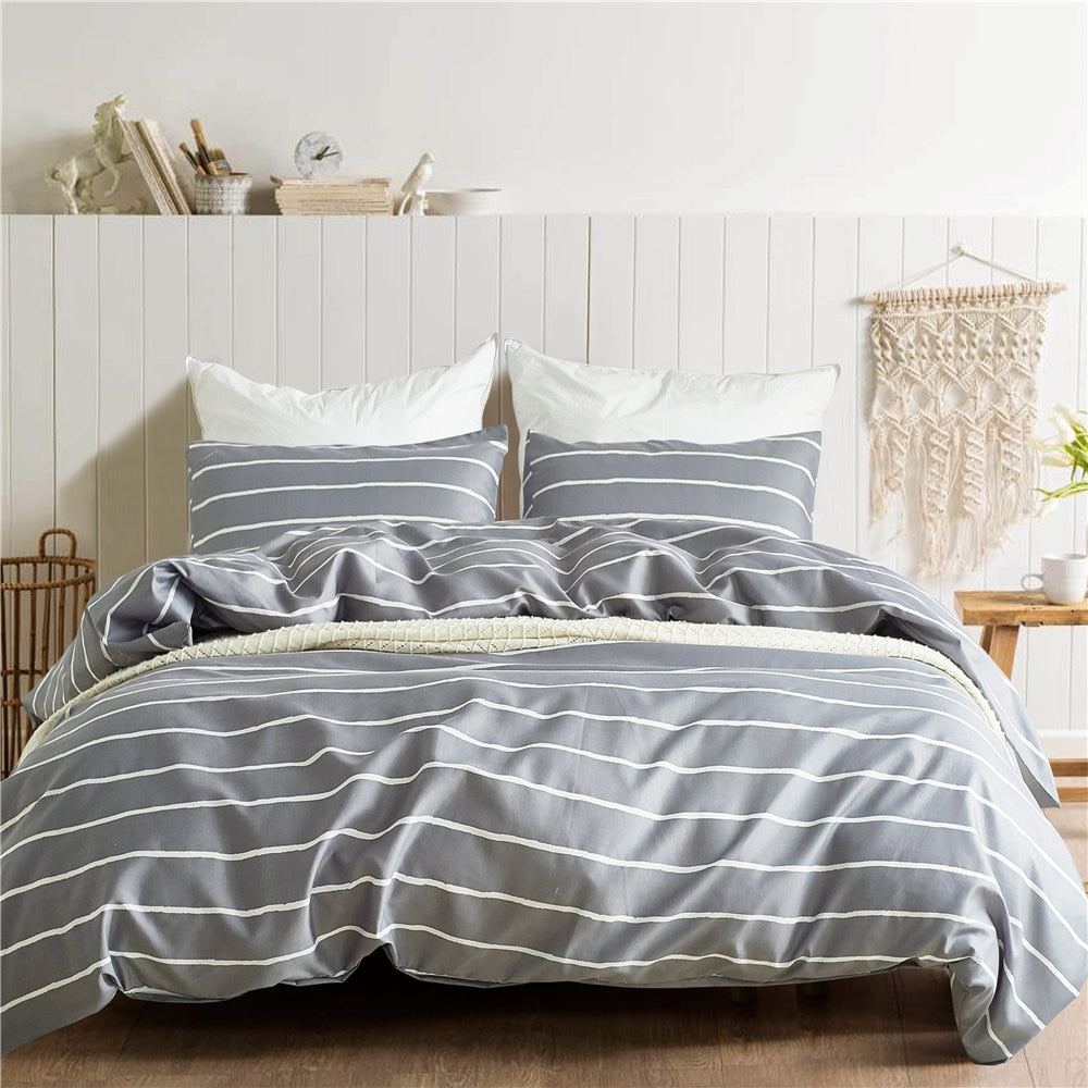 gray-stripe-duvet-cover-set
